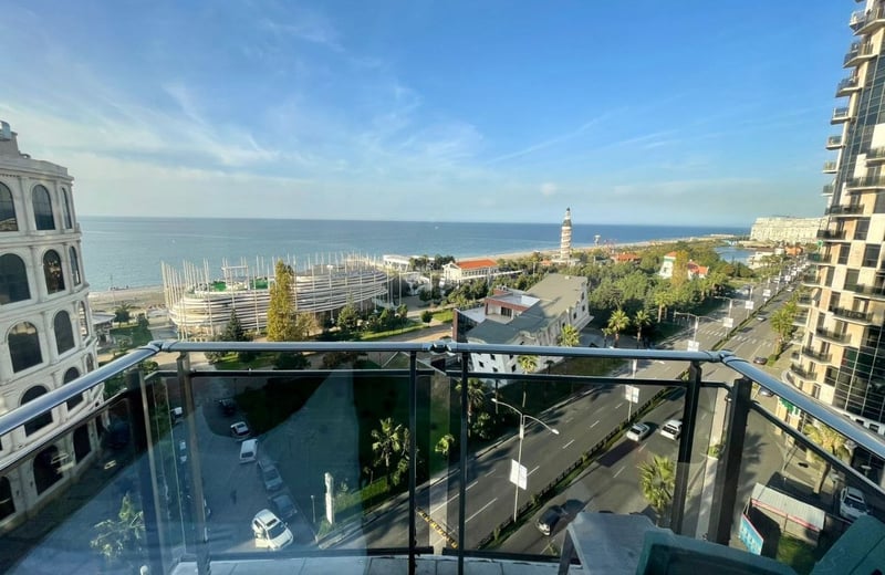 Vermietung einer modernen Wohnung mit Aussicht, 54 m², Orbi Panorama, Batumi, Georgien