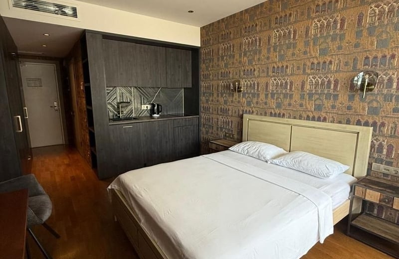 Alquiler de estudio amueblado de 33 m² con vistas al mar, Batumi, Georgia