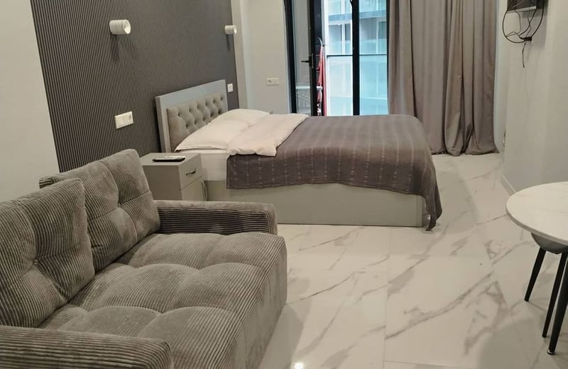 Аренда студии 38м² с видом на море, Батуми, Грузия