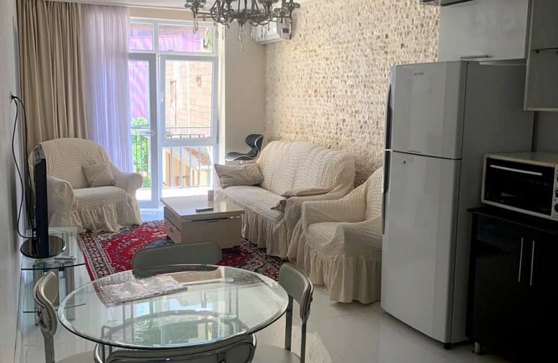 Comfortable Apartment 65m² with Balcony for Rent, Batumi, Georgia