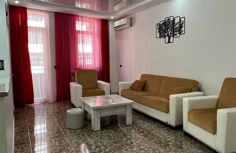 Gemütliche Wohnung 49m² mit Balkon zur Miete, Batumi, Georgien
