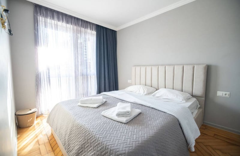 Helle Wohnung 60m² zur Miete in Meeresnähe, Alt-Batumi, Georgien