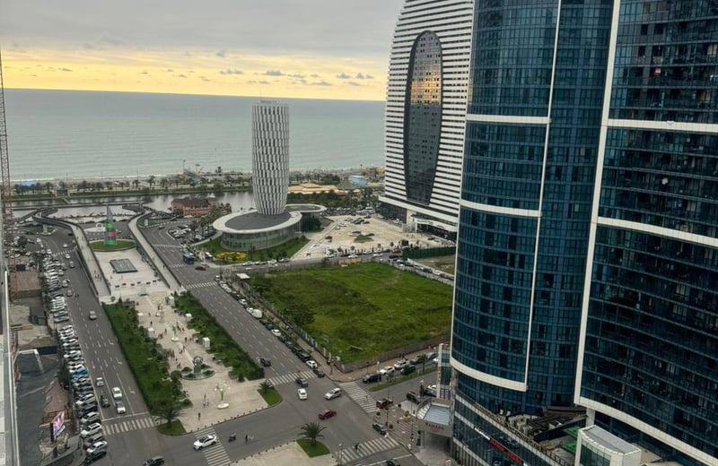 Studio 29m² avec vue sur la mer à louer, Batoumi, Géorgie