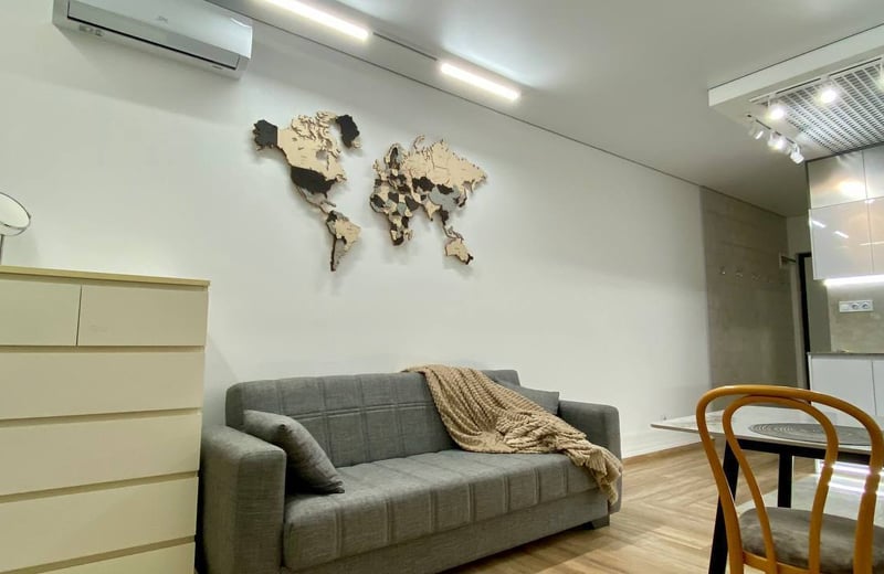 Apartamento luminoso 40m² en alquiler en Black Sea Tower, Batumi, Georgia