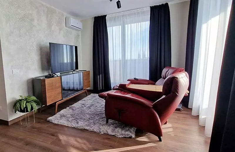 Long-term rental of a 2-room apartment, 53 m², Timișoara, Romania