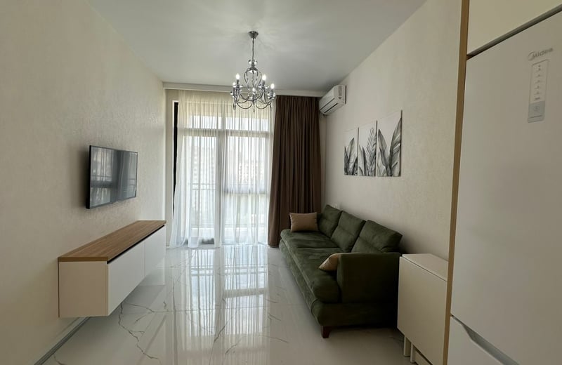 Alquiler de moderno apartamento amueblado, 58 m², Tbilisi, Georgia