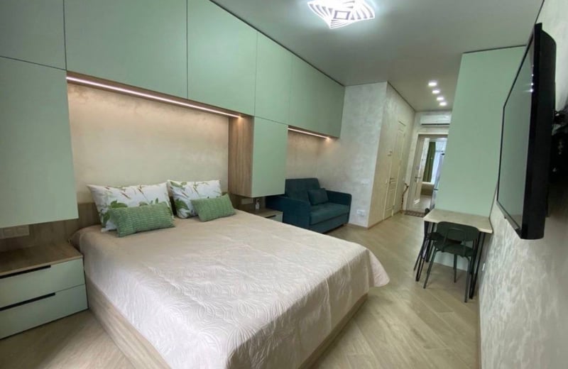 Furnished sea view studio apartment rental, Batumi, Georgia