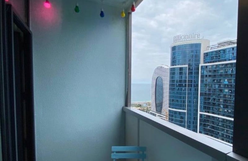 Furnished sea view studio apartment rental, Batumi, Georgia