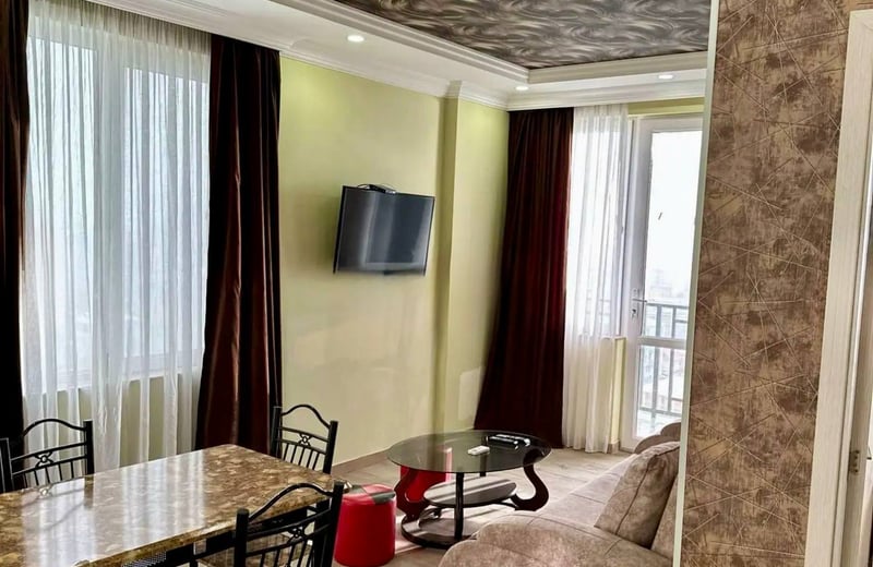 Se alquila apartamento luminoso de 44 m² cerca del mar, Batumi, Georgia
