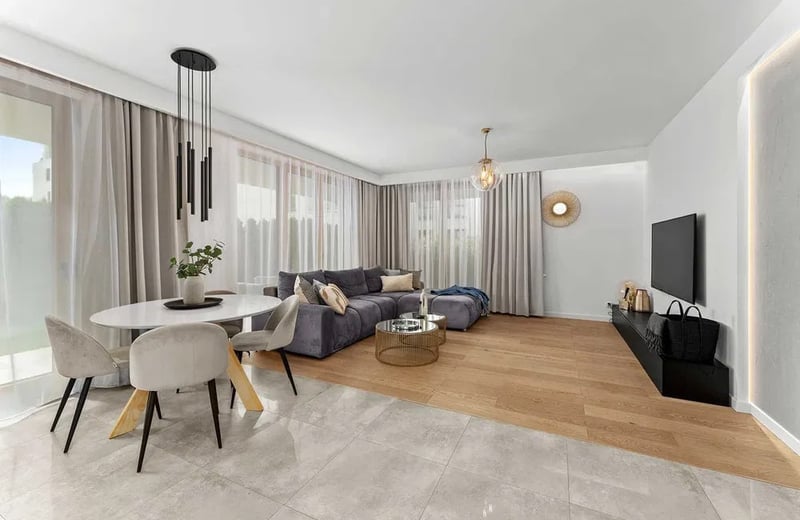 Rent of a modern apartment with a garden, 73 m², Bronowice district, Krakow, Poland