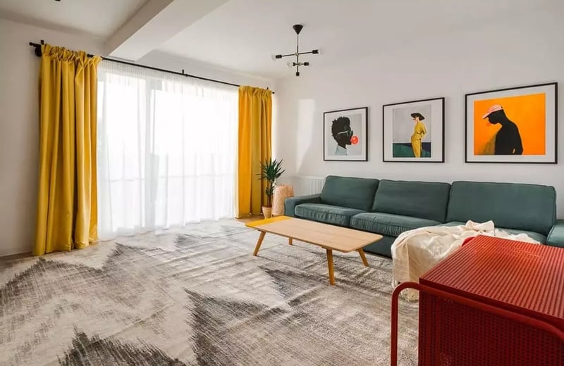 Alquiler de un moderno apartamento de 2 habitaciones, 56 m², Uno Residence, Brașov, Rumanía