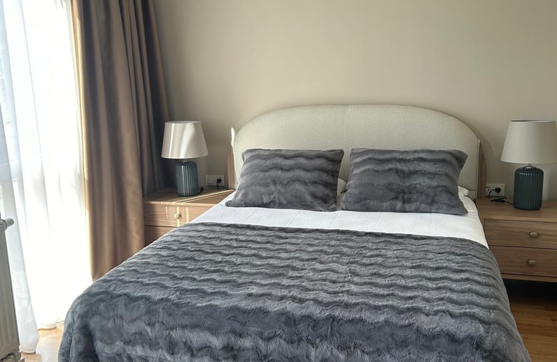 Location d’un appartement design de 75 m² à Seba Suites, Kağıthane, Istanbul, Turquie