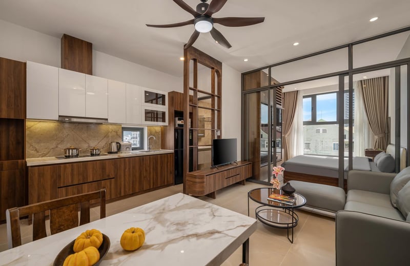 Location d'un appartement lumineux et meublé, Son Tra, Da Nang, Vietnam