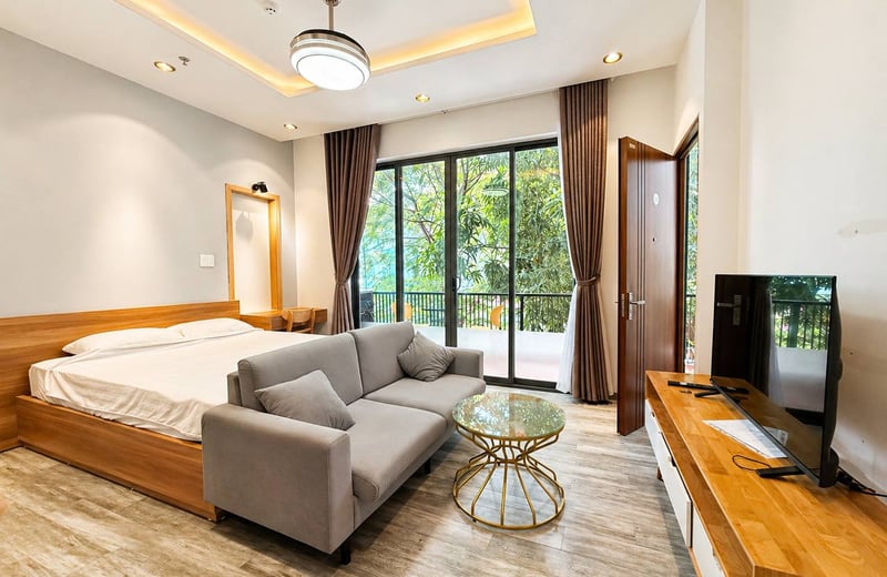 Stylish and furnished apartment for rent near the river, Da Nang, Vietnam