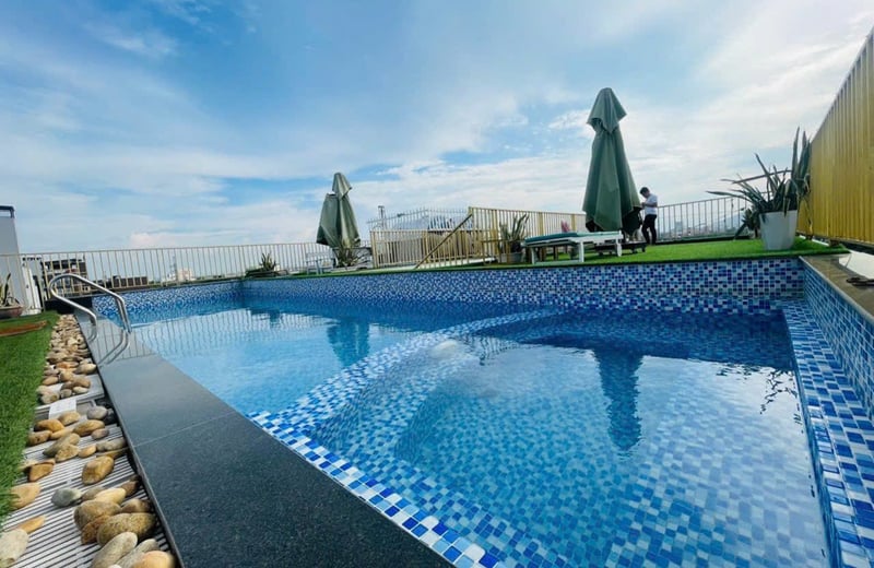 Alquiler de apartamento moderno y amueblado cerca de la playa, Ngu Hanh Son, Da Nang, Vietnam