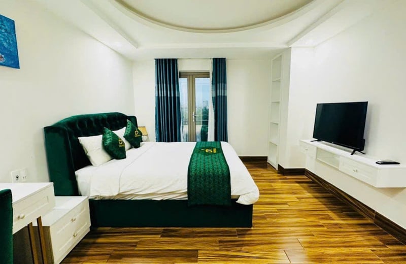 Alquiler de apartamento moderno y amueblado cerca de la playa, Ngu Hanh Son, Da Nang, Vietnam