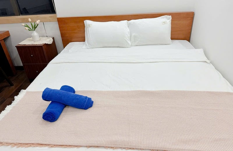 Rent a bright, furnished apartment near the beach, Da Nang, Vietnam