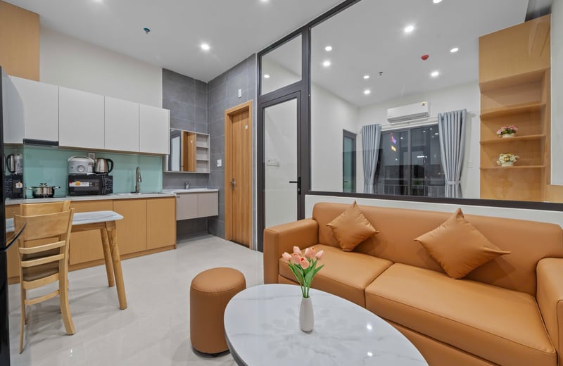 Vermietung einer modernen, komfortablen Wohnung in Strandnähe, Son Tra, Da Nang, Vietnam