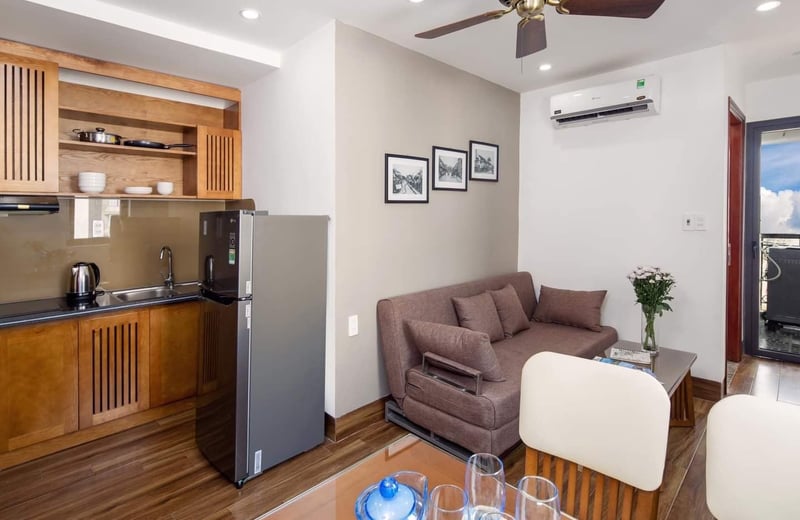 Rent a chic, furnished apartment near the beach, Da Nang, Vietnam