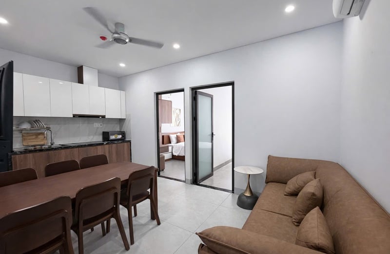 Vermietung einer neuen, möblierten Wohnung in Strandnähe, Ngu Hanh Son, Da Nang, Vietnam