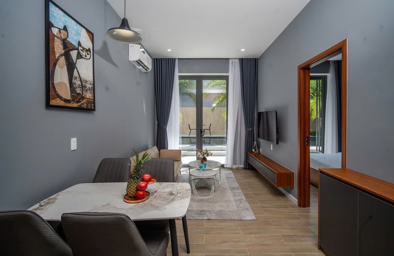 Rent a luxury, furnished apartment near the beach, Ngu Hanh Son, Da Nang, Vietnam