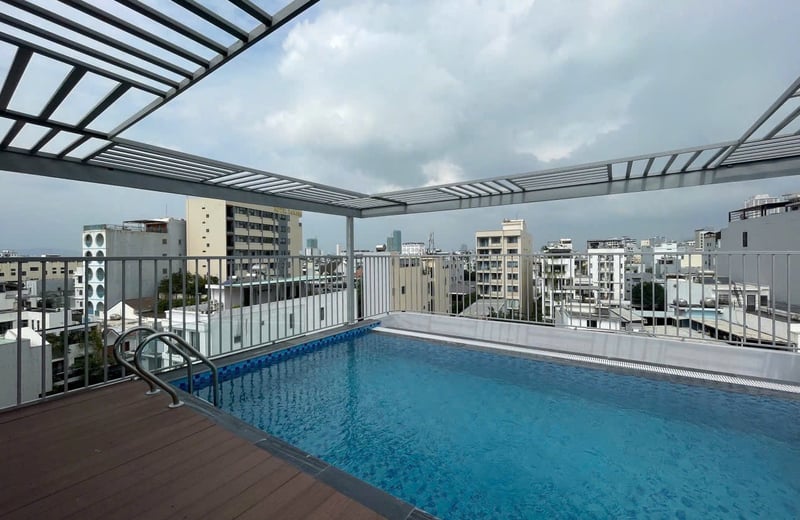 Vermietung eines modernen, möblierten Studios in Strandnähe, Da Nang, Vietnam