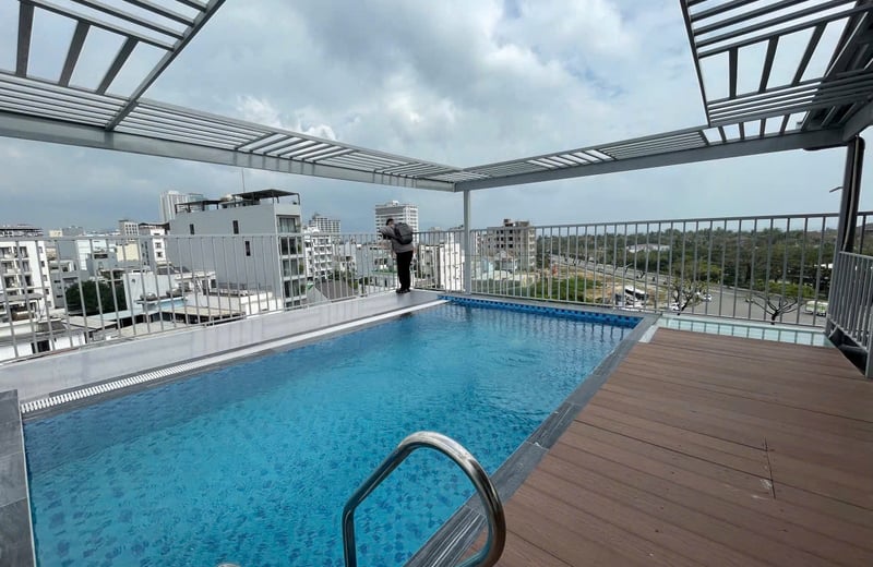 Vermietung eines modernen, möblierten Studios in Strandnähe, Da Nang, Vietnam