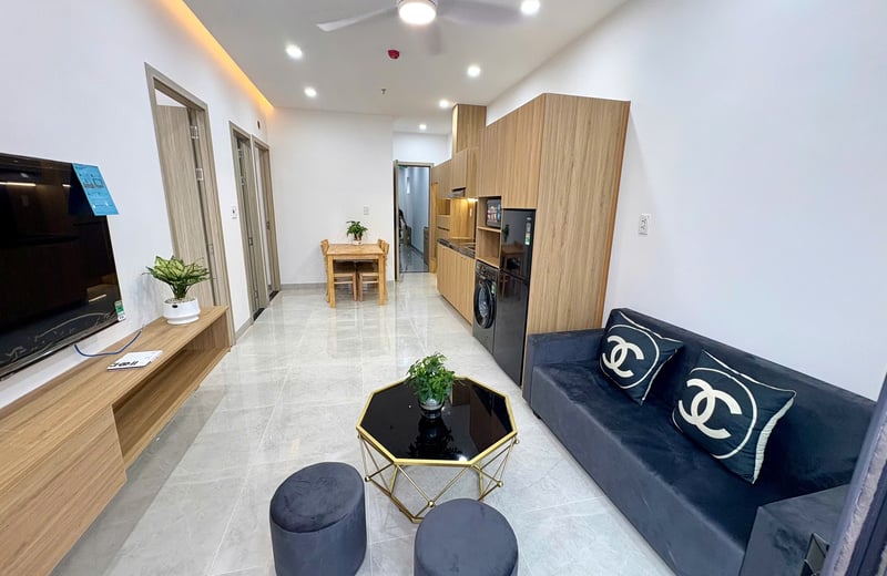 Rent a modern, furnished apartment near the beach, Son Tra, Da Nang, Vietnam