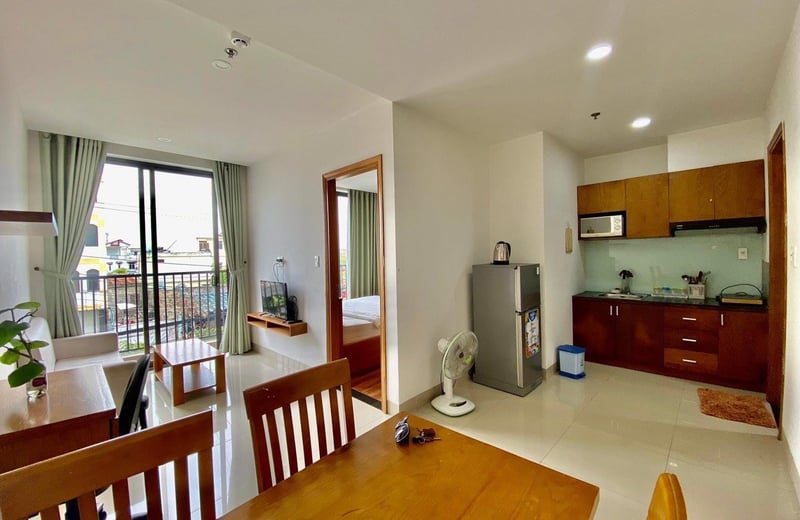 Rent a cozy, furnished apartment near the beach, Son Tra, Da Nang, Vietnam