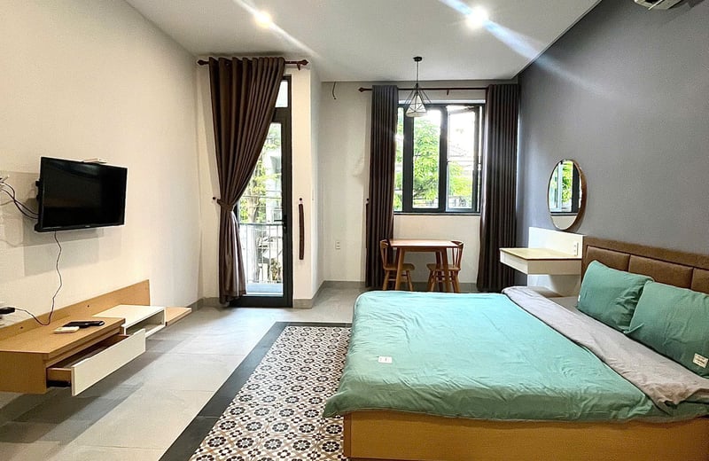 Location d'un studio lumineux et meublé, Son Tra, Da Nang, Vietnam