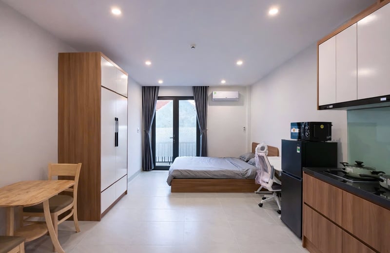 Vermietung eines neuen, möblierten Studios in Strandnähe, Ngu Hanh Son, Da Nang, Vietnam