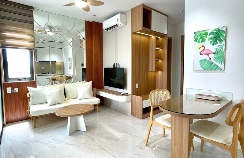 Apartamento nuevo y luminoso en alquiler cerca de la playa, Da Nang, Vietnam