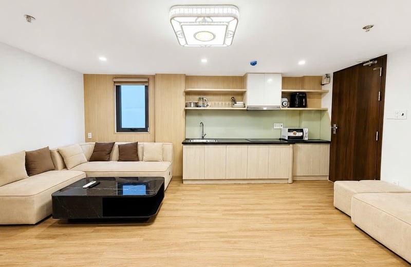 Bright Apartment for Rent Near the Beach, Da Nang, Vietnam