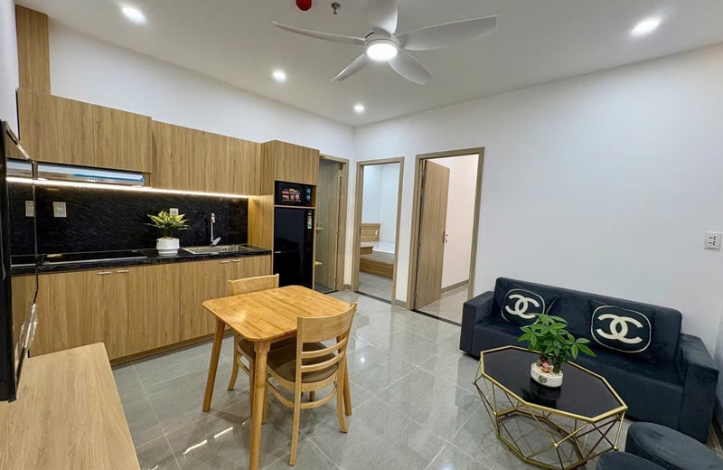 Spacious Bright Apartment for Rent Near the Beach, Son Tra District, Da Nang, Vietnam