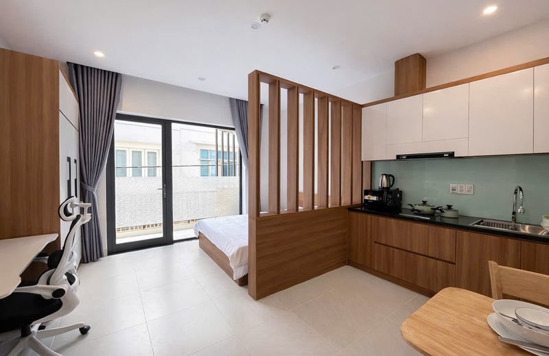 New Modern Studio for Rent Near the Beach, Da Nang, Vietnam
