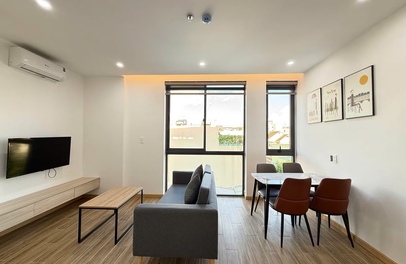 Moderne möblierte Wohnung zur Miete in Strandnähe, Da Nang, Vietnam