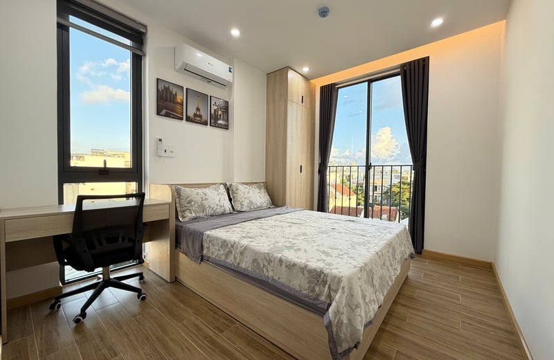 Moderne möblierte Wohnung zur Miete in Strandnähe, Da Nang, Vietnam
