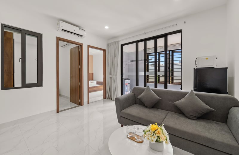 Modern and comfortable furnished apartment for rent, Da Nang, Vietnam