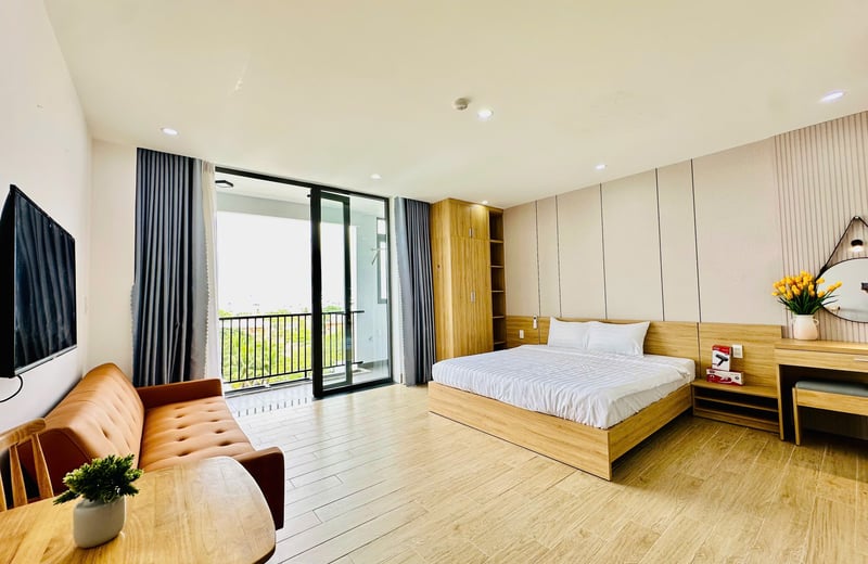 Alquiler de estudio moderno y acogedor, Da Nang