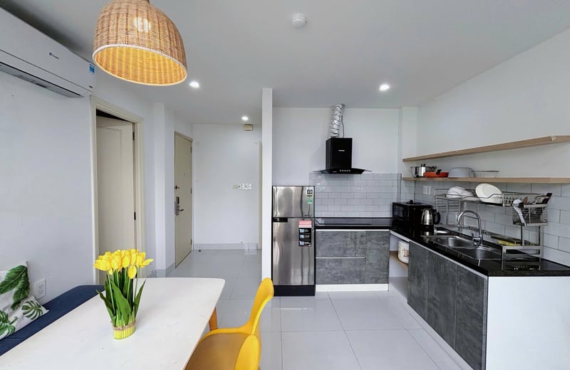 Möblierte Wohnung zur Miete in Strandnähe, Bezirk Son Tra, Da Nang, Vietnam