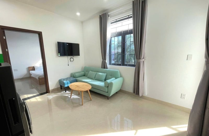 Moderne Wohnung mit Flussblick zur Miete, Da Nang, Vietnam
