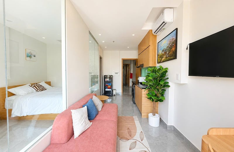 Nouvel appartement meublé à louer près de la plage, Da Nang, Vietnam