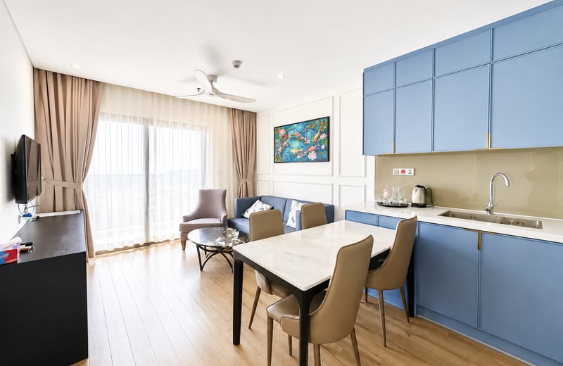 Luxury, furnished apartment for rent, Golden Bay, Da Nang, Vietnam