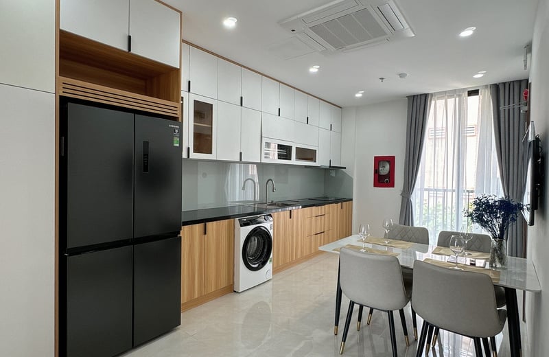 Moderne 2-Zimmer-Wohnung zur Miete, Bezirk Ngu Hanh Son, Da Nang, Vietnam