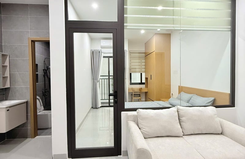 Alquiler de apartamento moderno y amueblado cerca de la playa, Son Tra, Da Nang, Vietnam