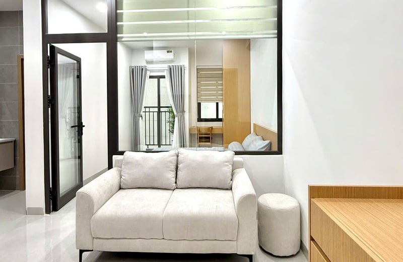 Alquiler de apartamento moderno y amueblado cerca de la playa, Son Tra, Da Nang, Vietnam