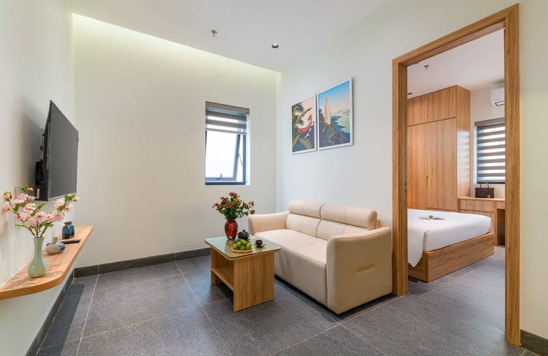 Luxury, modern apartment for rent near the beach, Son Tra District, Da Nang