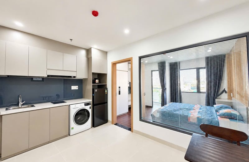 Location d'appartement meublé avec piscine sur le toit, Da Nang, Viêt Nam