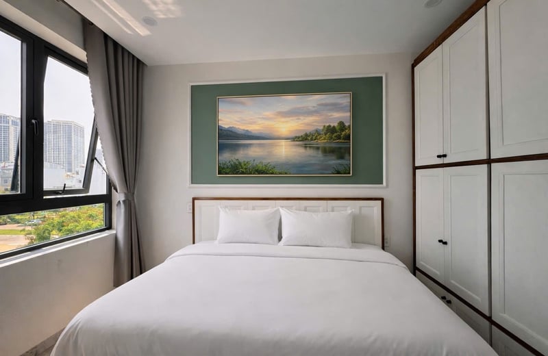 Location d'appartement moderne et meublé près de la plage, Da Nang, Viêt Nam