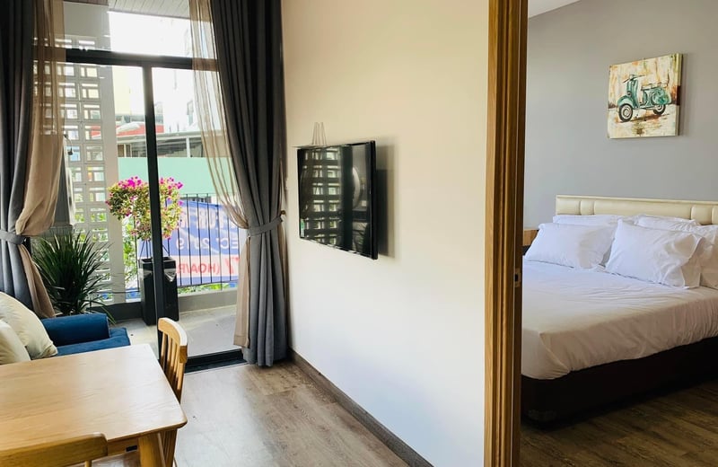 Location d'appartement meublé et chaleureux dans un quartier calme, Đà Nẵng, Viêt Nam